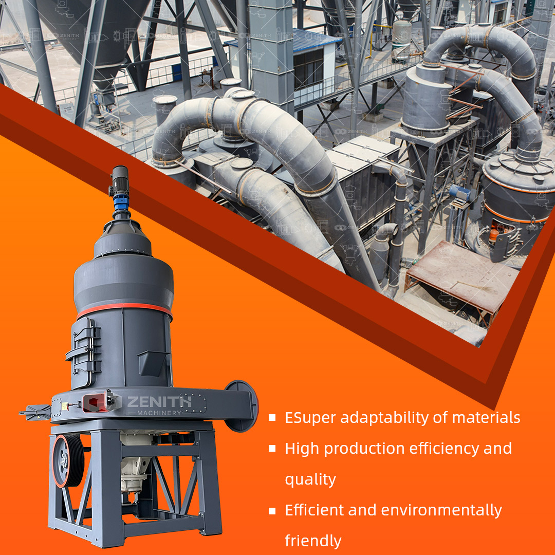 Close-up view of finely ground 80 mesh coal gangue powder produced by the grinding mill